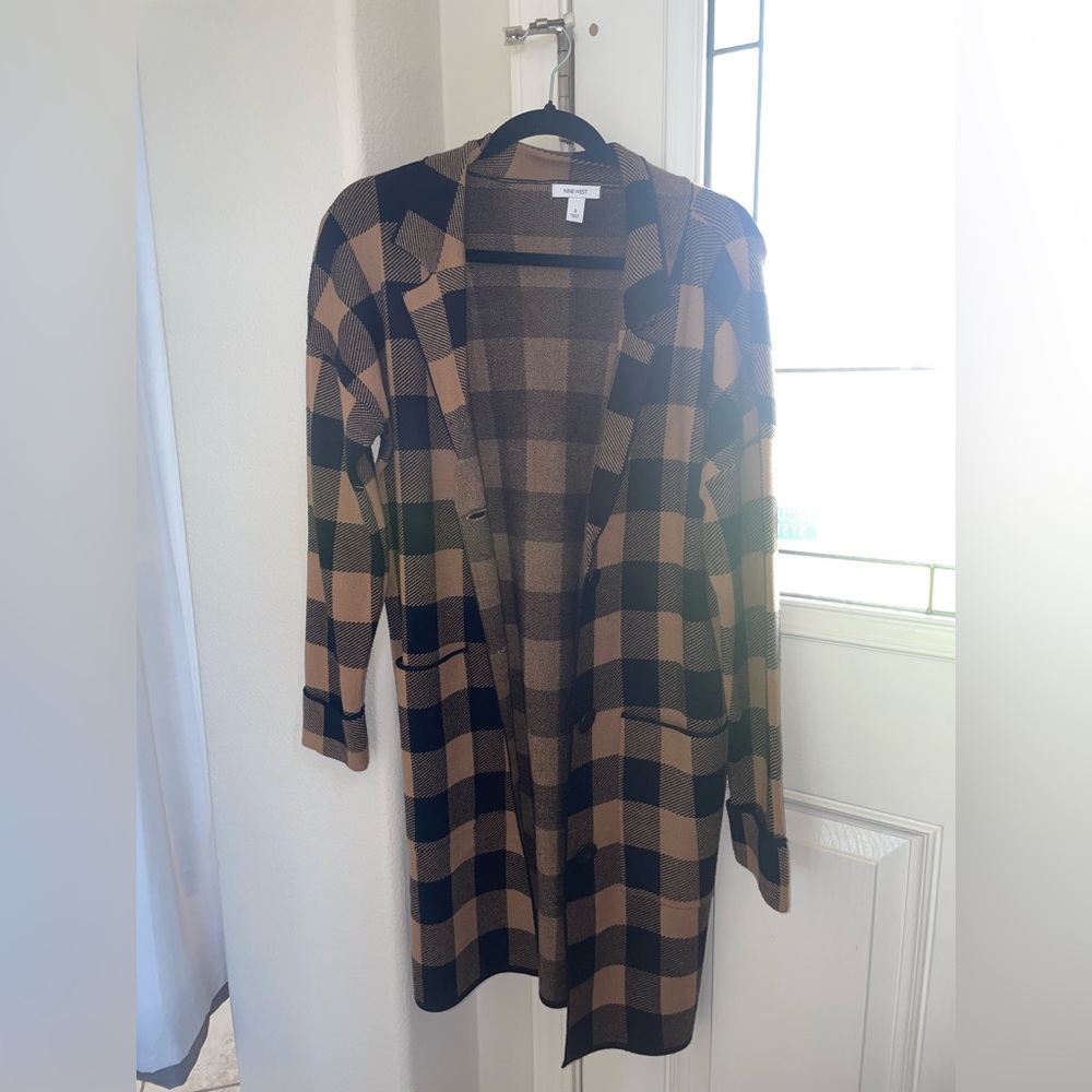 Nine West long cardigan size small